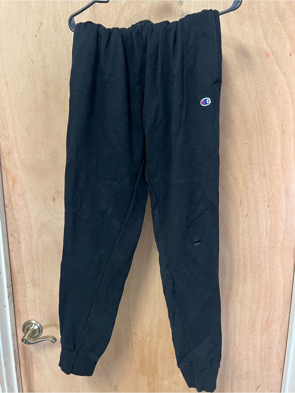 Champion Men’s Medium Black Jogger Sweatpants Authentic Athleticwear